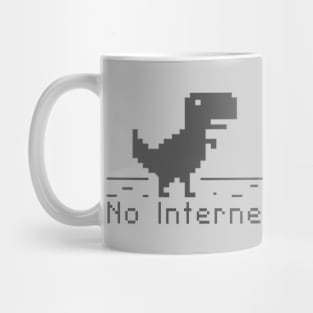 Dinosaur No Internet Mug